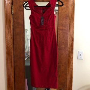 NWT red dress - modcloth